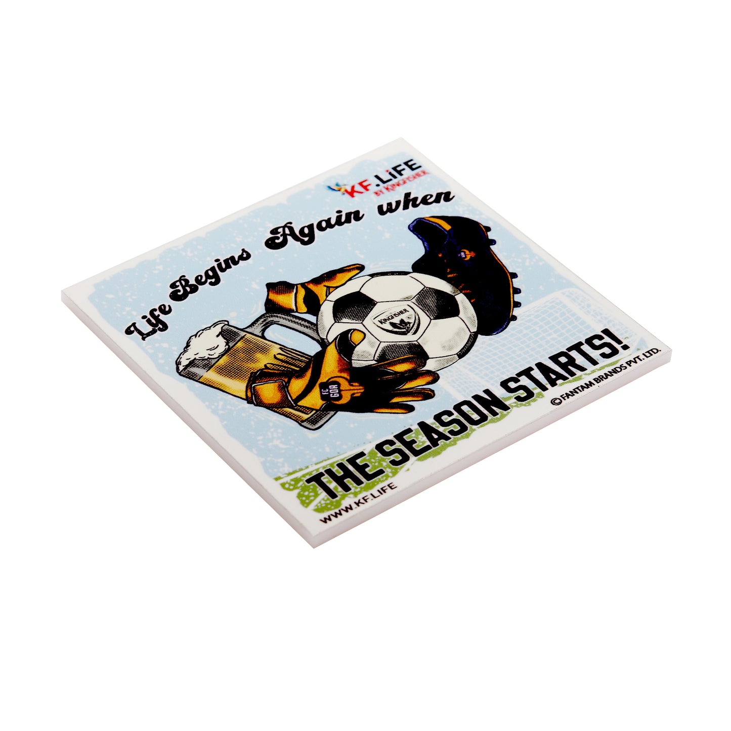 FC Goa x KF.LIFE Souvenir Coaster - Set of 2