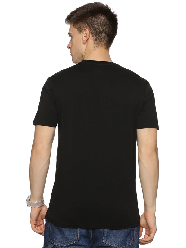 KF Let's Get Groovy Men's Black Short Sleeve T Shirt