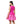 Load image into Gallery viewer, KF pink pleated sleeveless Dress
