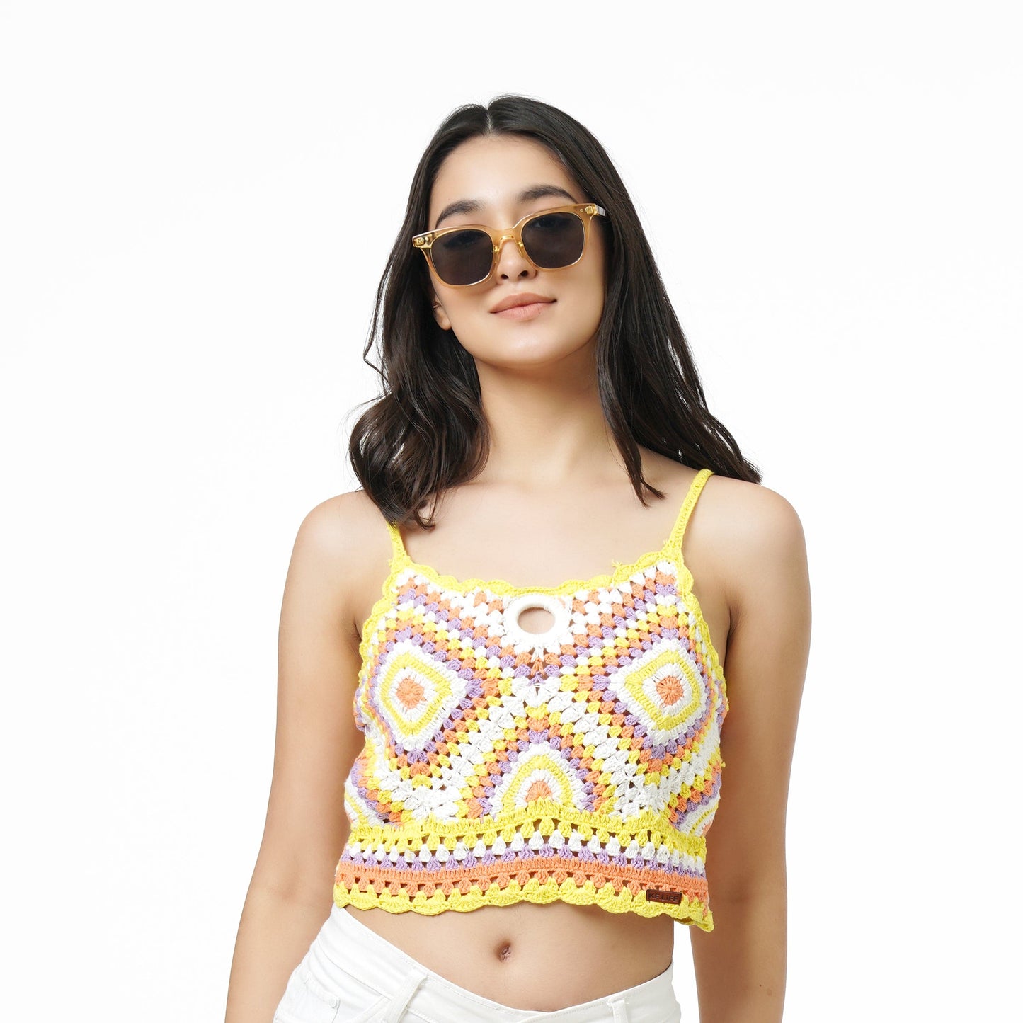 KF Crochet Crop Top