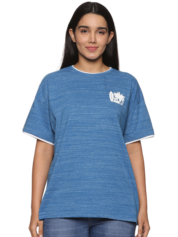 KF S/Slv Surf'N-Go Melange T Shirt - 2