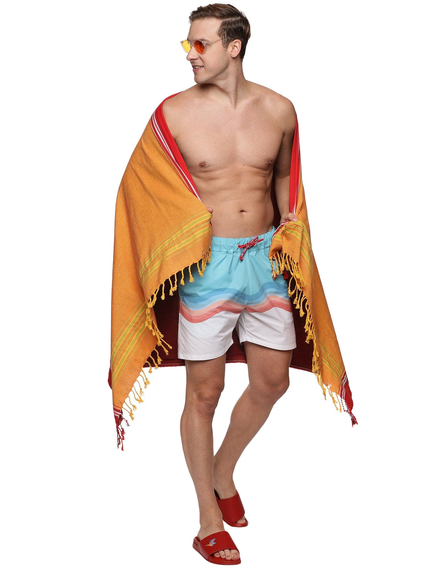 KF Kikoi Beach Towel Yellow