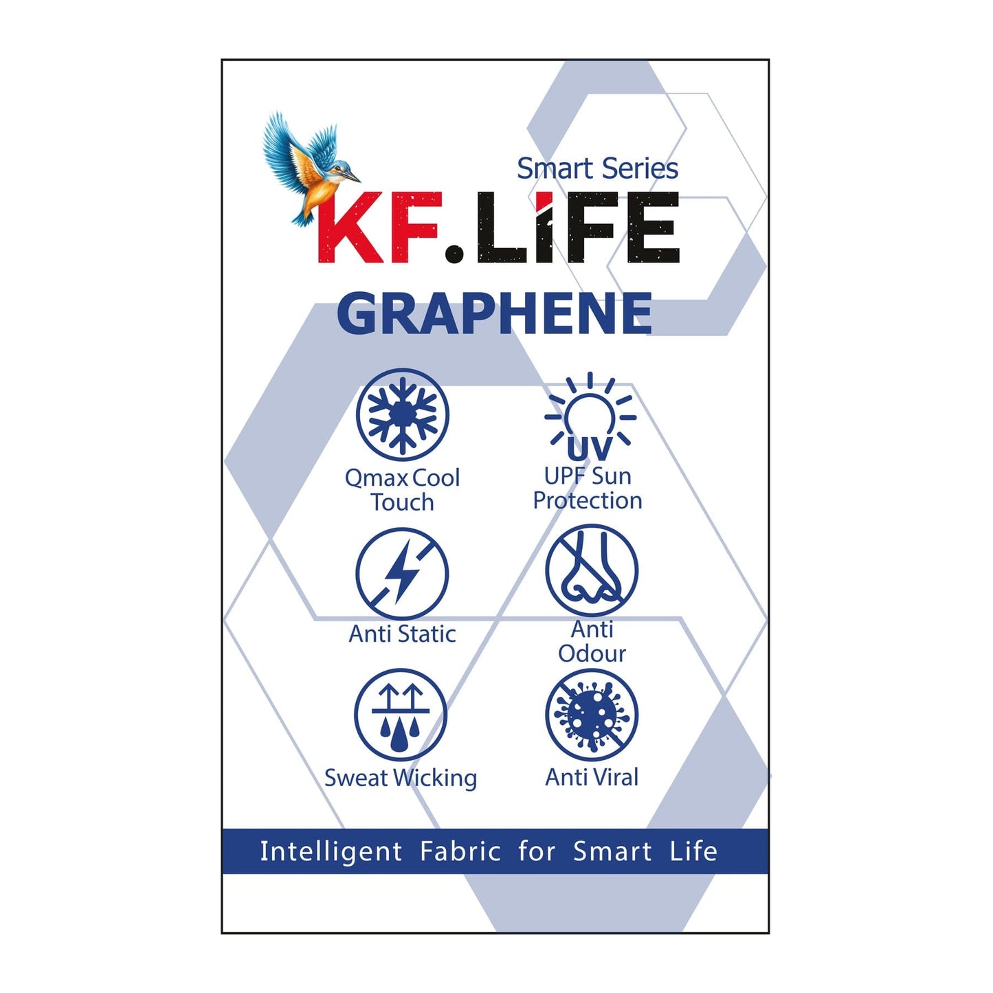 KF STRIPE BLUE BOARD/SWIM SHORTS - 5"