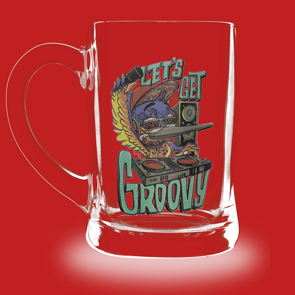 Let's Get Groovy Mug, 450ml - Set of 2