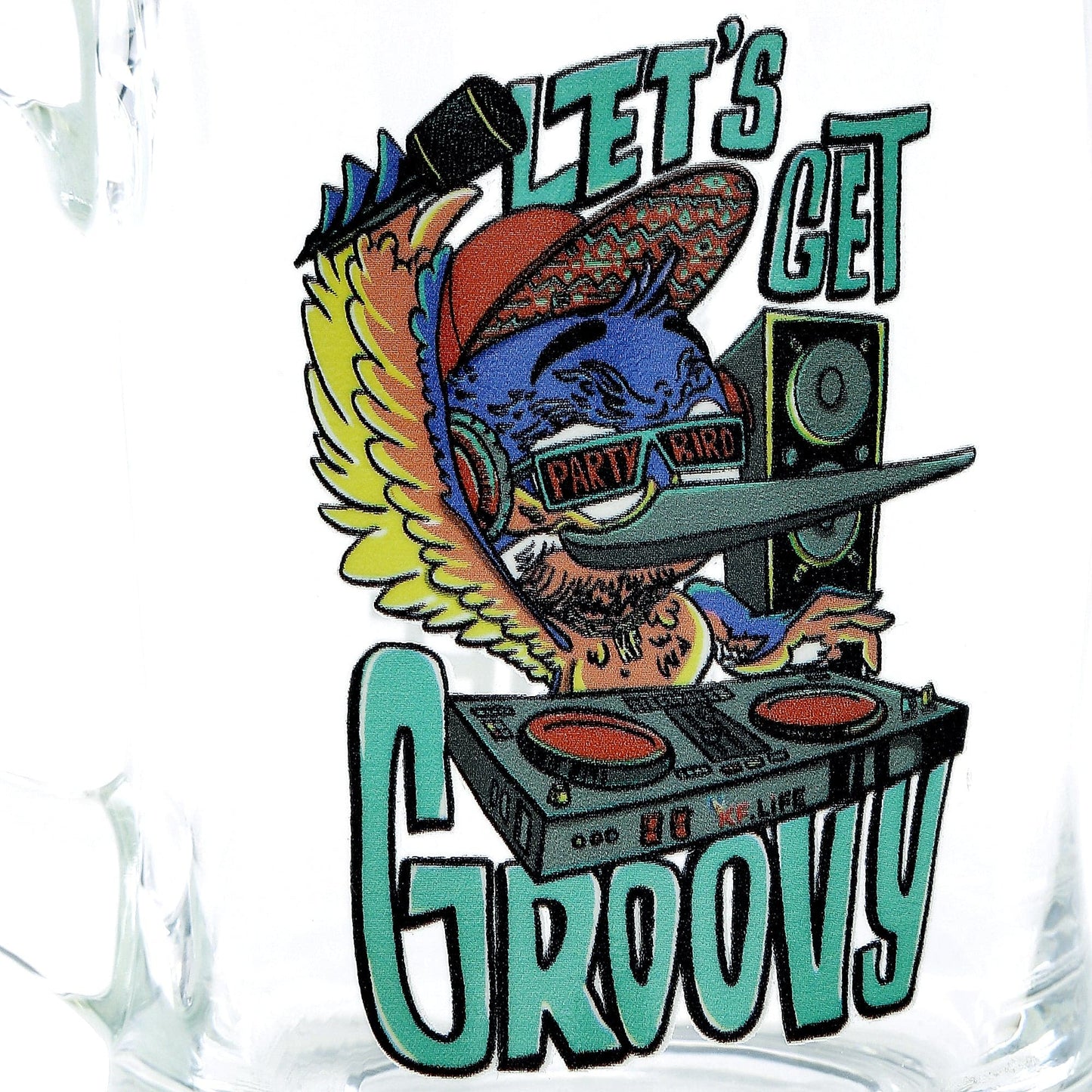 Let's Get Groovy Mug, 450ml - Set of 2