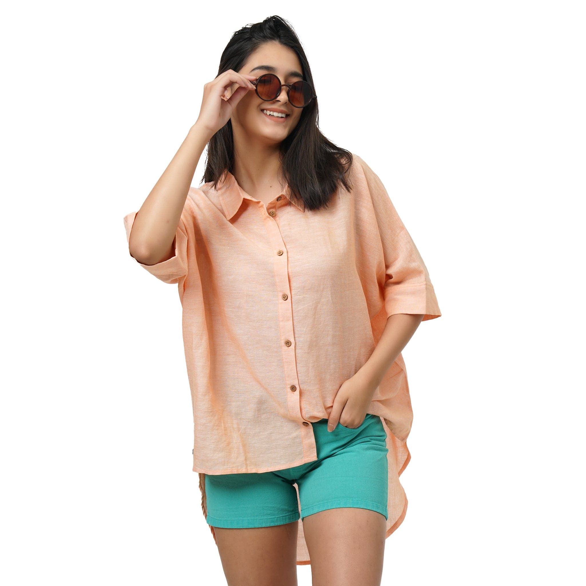 QF High-low swing Shirt