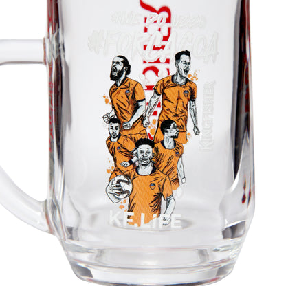 FC GOA PLAYERS KF.LIFE HAWORTH BEER MUG, 500ML, PACK OF 1