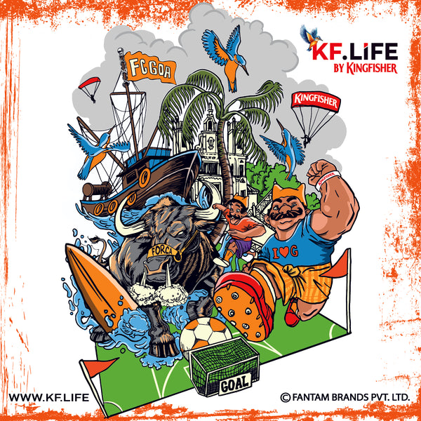 FC Goa x KF.LIFE Souvenir Coaster - Set of 2