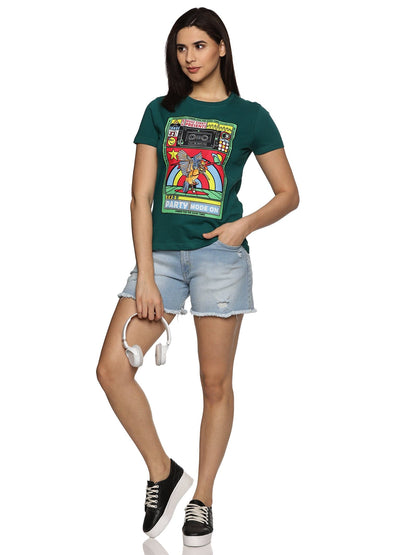 KF PARTY MODE WOMEN'S SHORT SLEEVE  T-SHIRT