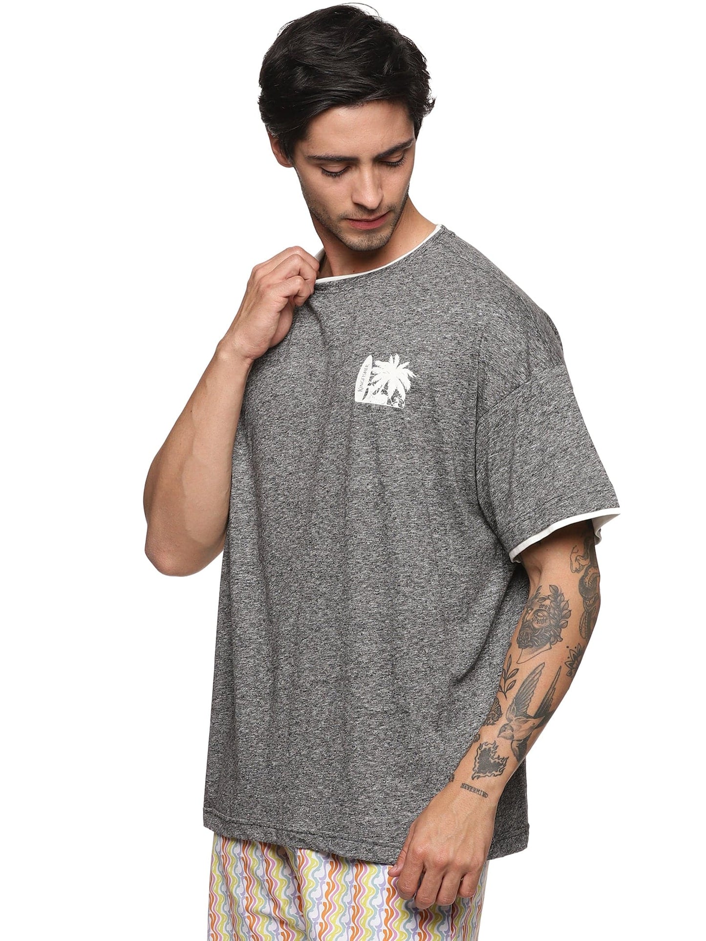 KF S/Slv Surf'N-Go Melange T Shirt - 1