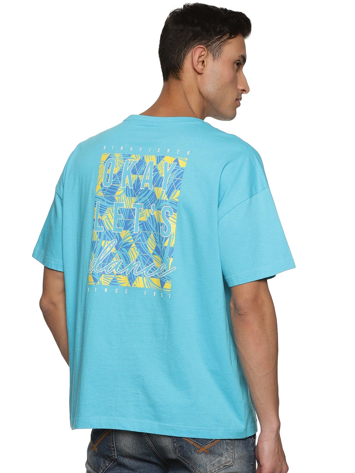 KF RN LET'S DANCE  BLUE S/SLV T SHIRT