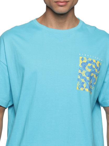 KF RN LET'S DANCE  BLUE S/SLV T SHIRT