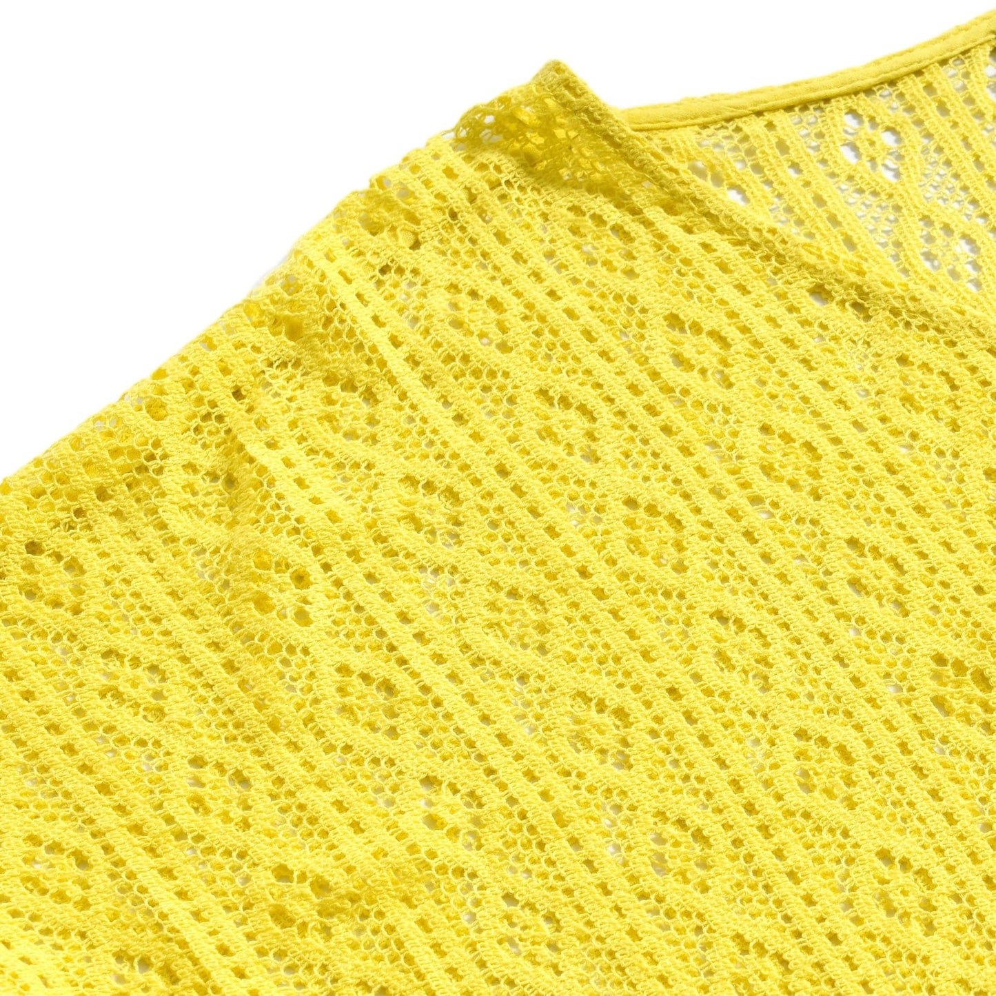 KF Lace Yellow Cover Up