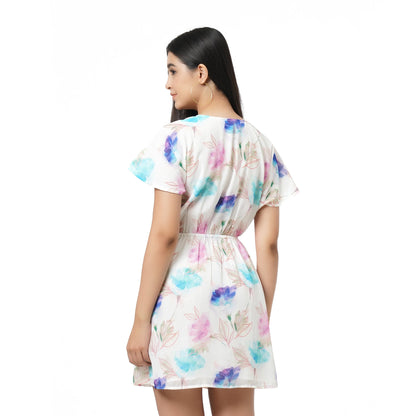 KF Floral Multi colour dress