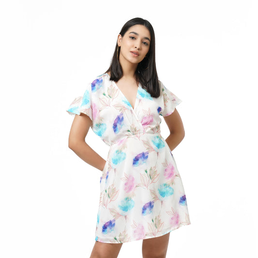 KF Floral Multi colour dress