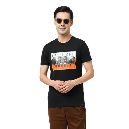 KF RN GROOVY BLACK S/SLV T SHIRT