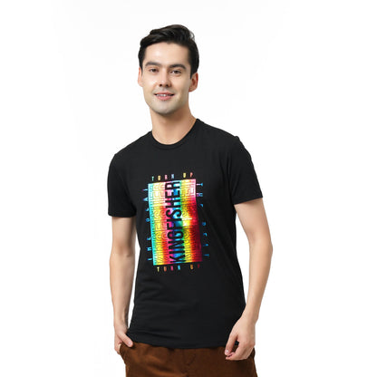 KF RN IRIDESCENT BEAT BLACK S/SLV T SHIRT