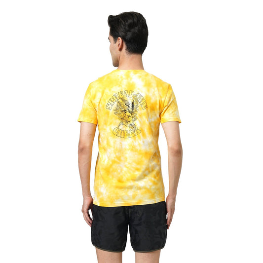 KF Yellow Tie & Dye T Shirt