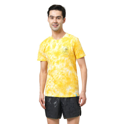 KF Yellow Tie & Dye T Shirt