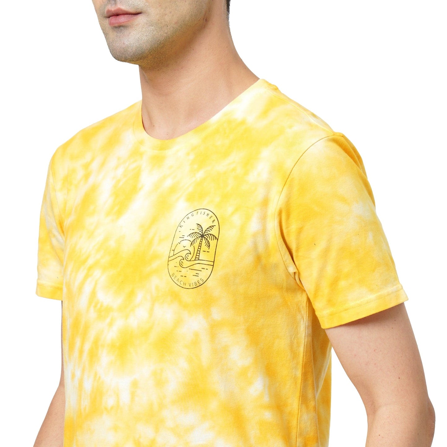 KF Yellow Tie & Dye T Shirt