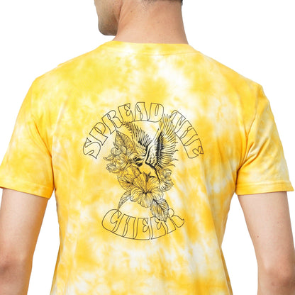 KF Yellow Tie & Dye T Shirt