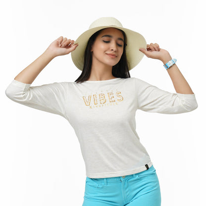 KF F/Slv Coastal Vibes T Shirt