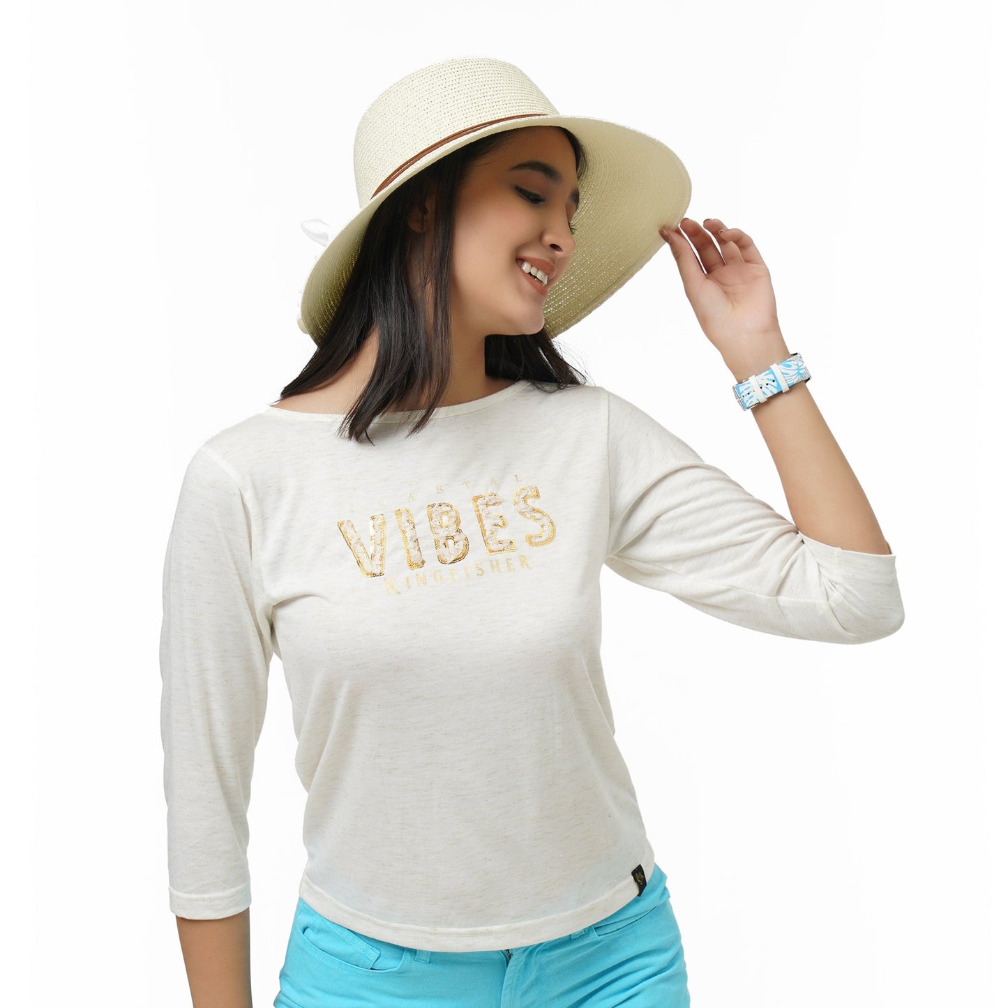 KF F/Slv Coastal Vibes T Shirt