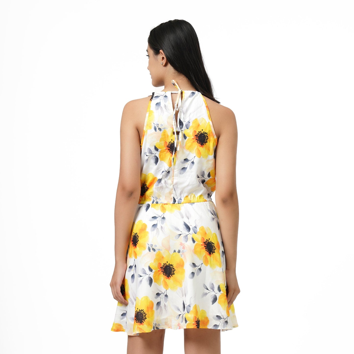 KF Sun Flower Print Dress