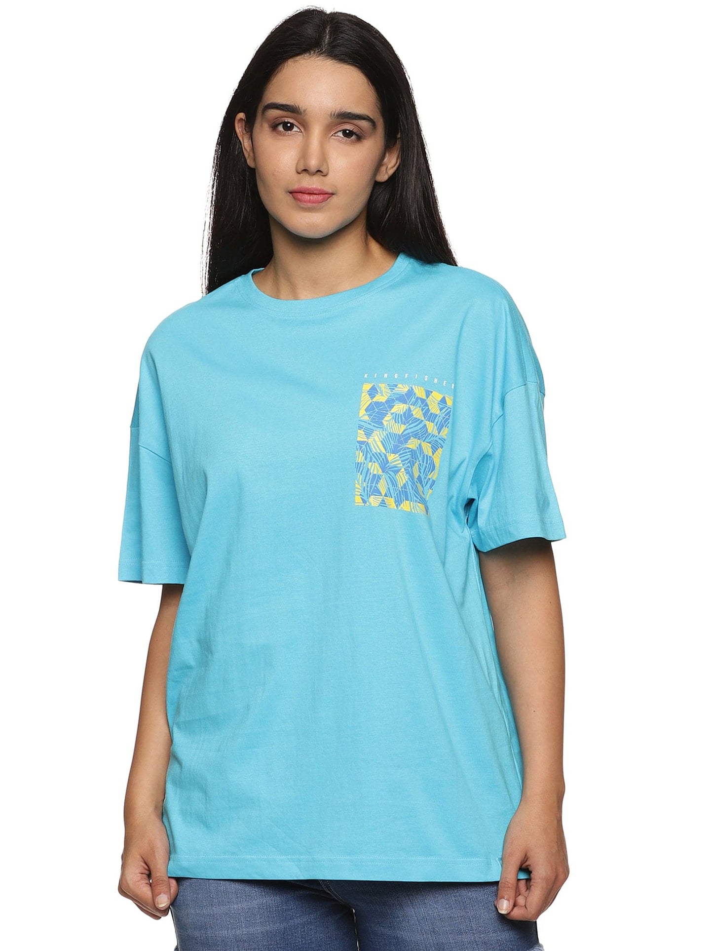 KF RN LET'S DANCE  BLUE S/SLV T SHIRT