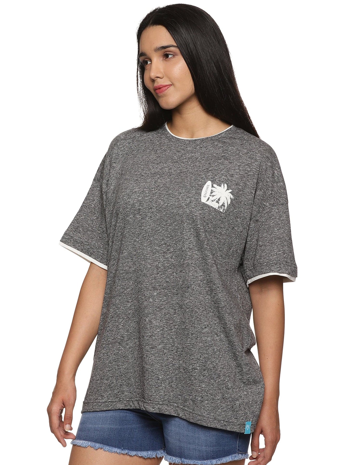 KF S/Slv Surf'N-Go Melange T Shirt - 1