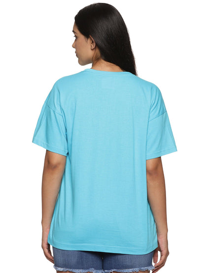 KF SS SPRING WAVES BLUE T SHIRT