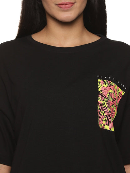 KF RN LET'S DANCE BLACK S/SLV T SHIRT