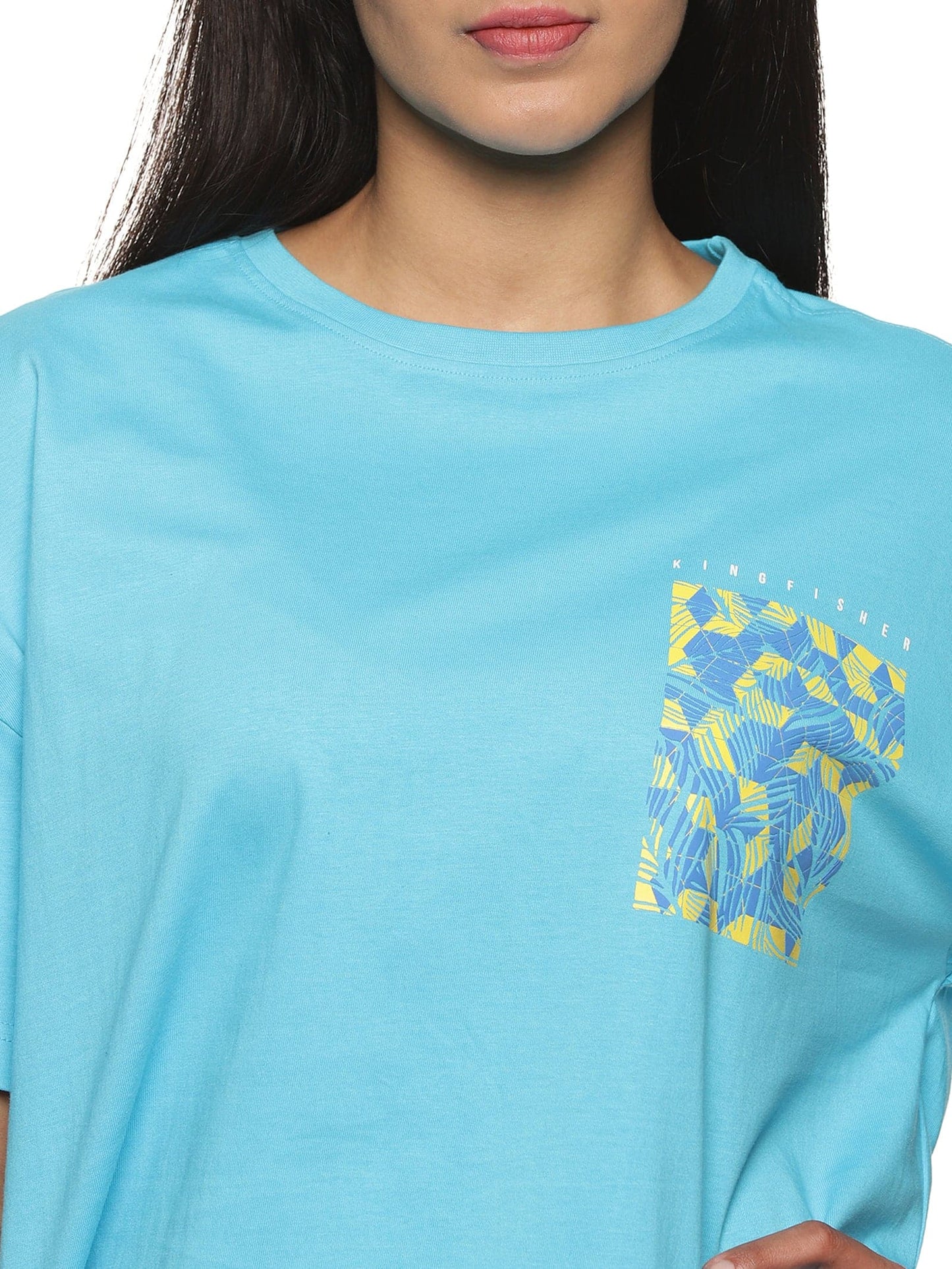 KF RN LET'S DANCE  BLUE S/SLV T SHIRT