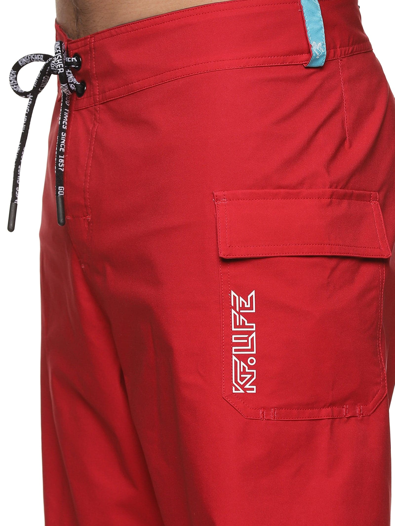 KF Red Board/Swim shorts - 7.5"