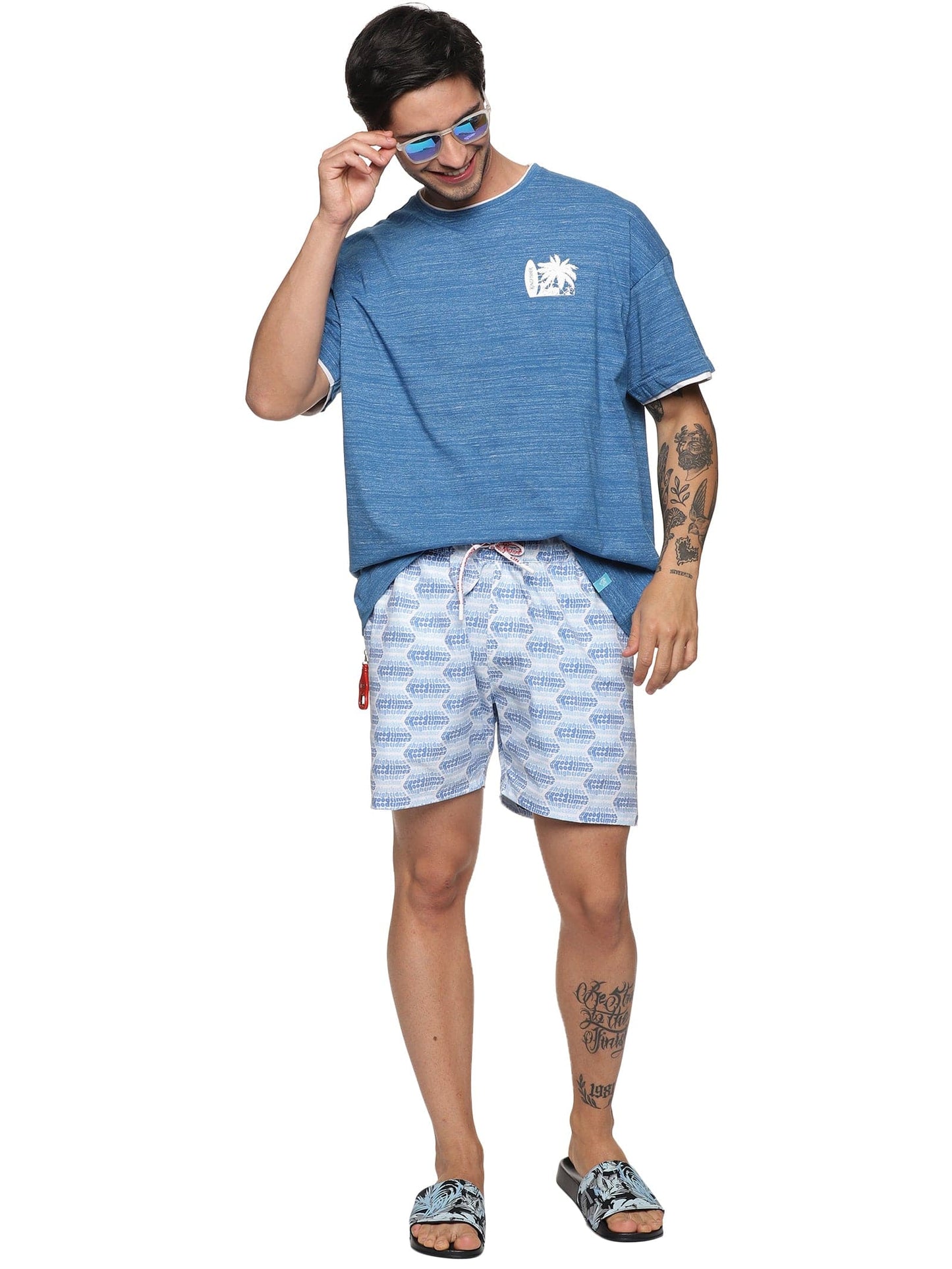 KF GOOD TIMES BOARD/SWIM SHORTS - 5"