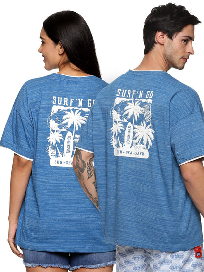 KF S/Slv Surf'N-Go Melange T Shirt - 2