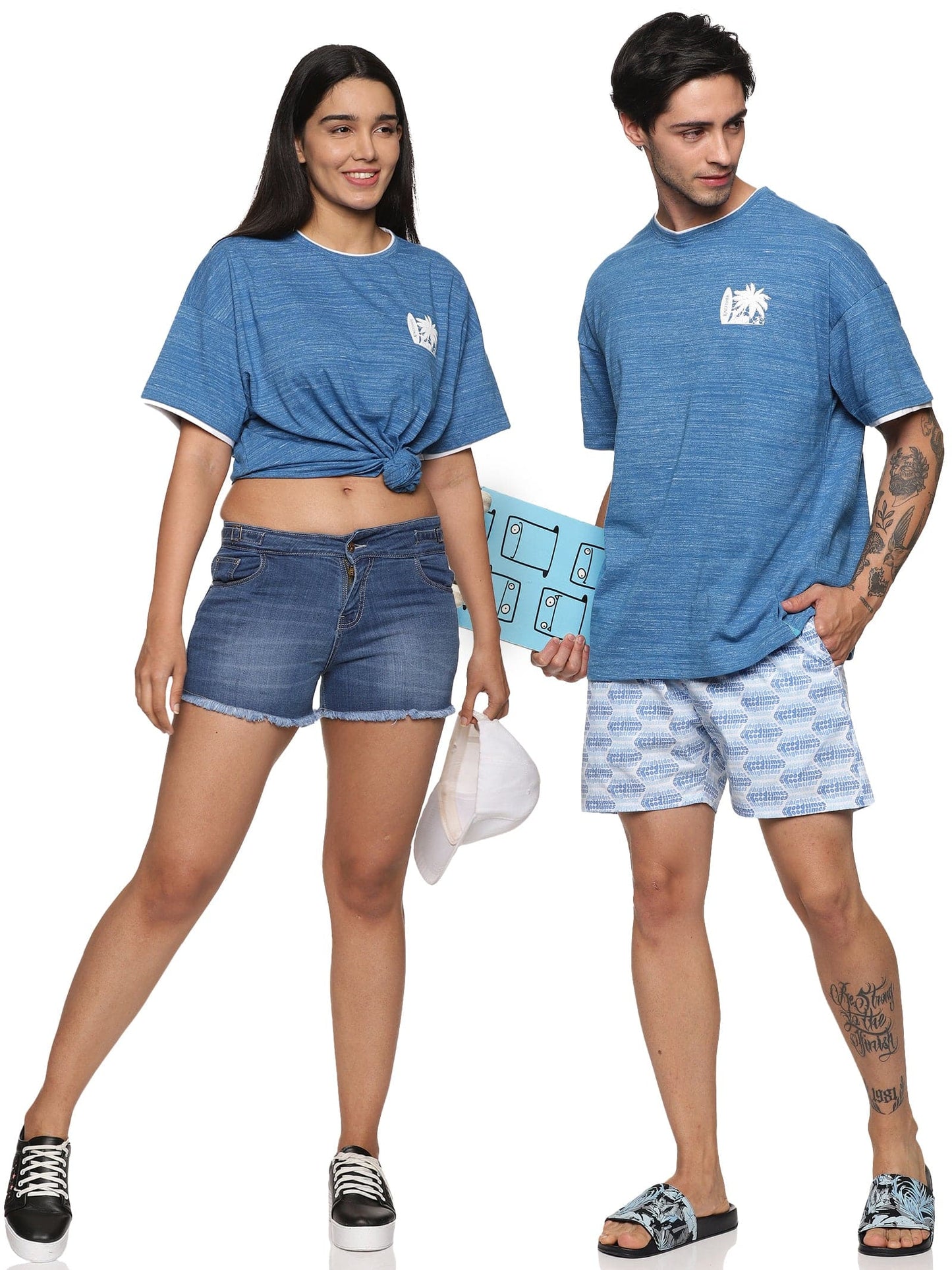 KF S/Slv Surf'N-Go Melange T Shirt - 2